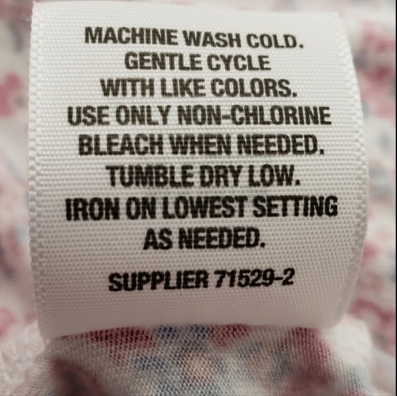 Saint John's Bay Women's Skirt Stretchy Casual Floral Red White Plus Size 4X NWT - Picture 10 of 13